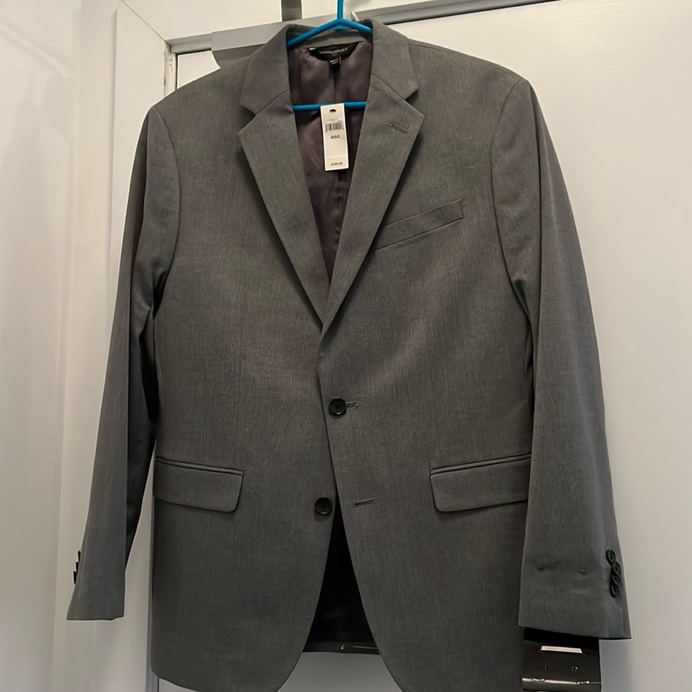 Grey Banana Republic Suit Jacket (Brand New With Tags)